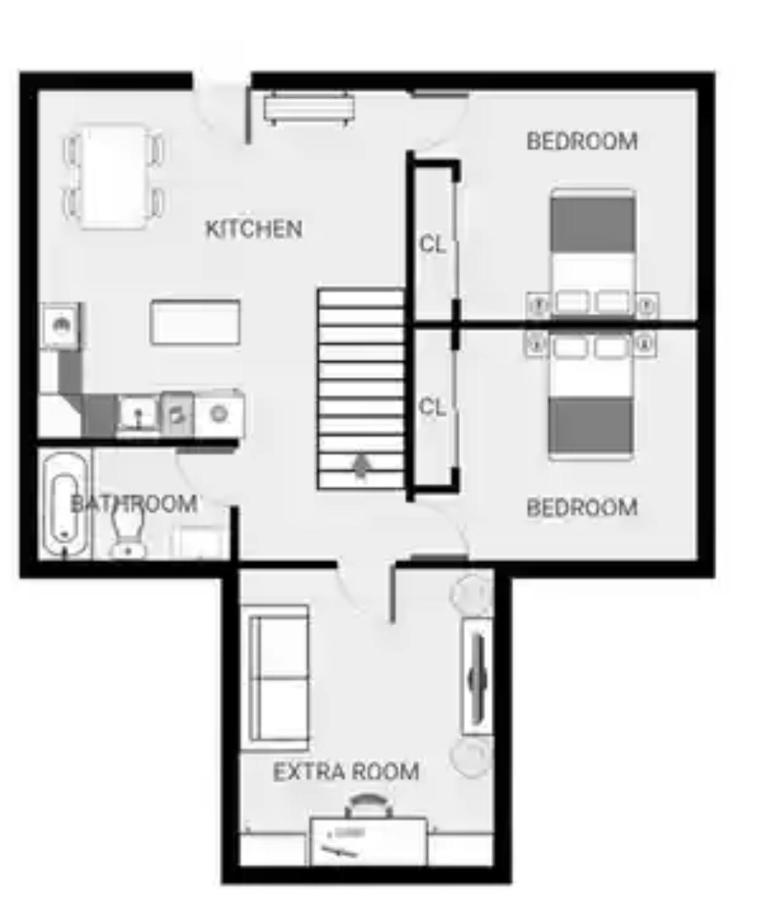 Tacoma 2 Bedrooms 1 Baths Sleep 5 With Compact Kitchen Exterior photo